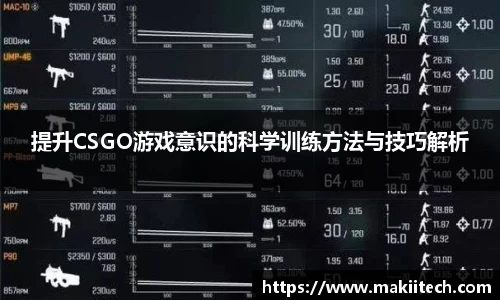 提升CSGO游戏意识的科学训练方法与技巧解析